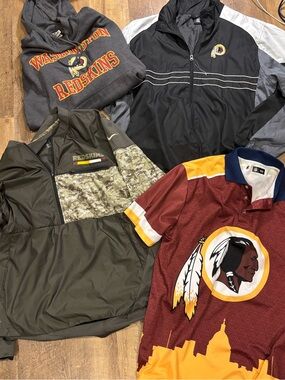 NFL Washington football team vintage gear